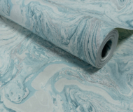 Liquid Marble Teal